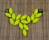 Maxi Colar Amarelo